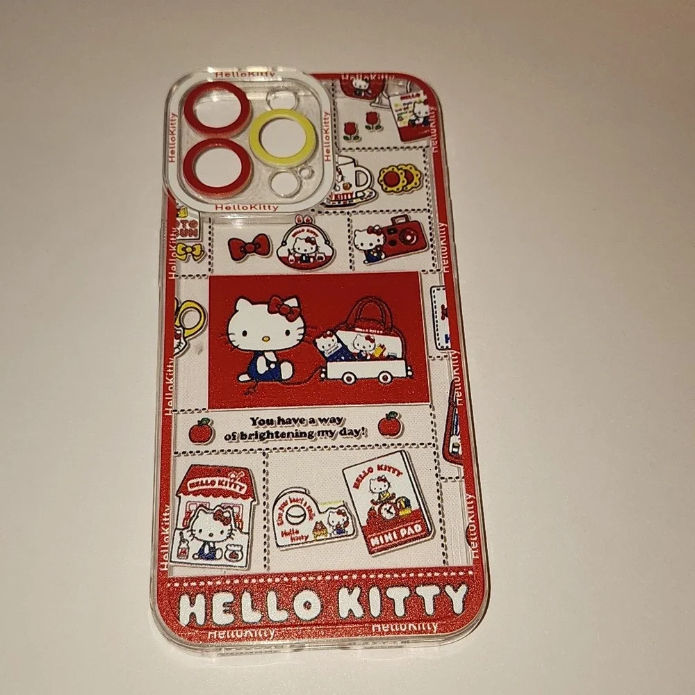Brand new Apple IPhone 15 Pro Max Hello Kitty Silicone Phone case